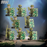 Bộ 8 Mô Hình Nhân Vật Lính Đặc Nhiệm TQ