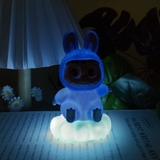 Đèn Labubu Xanh Dương Ngồi Mây