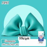 200gr Kẹo Gumpaste Màu xanh tiffany M6