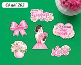 SCG-Set Cắm Cô Gái 263 HD