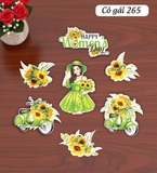 SCG-Set Cắm Cô Gái 265 HD