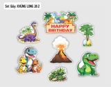 SCG-Set Cắm Khủng Long 262 HD