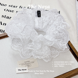 [Deal Mở Bán] Scrunchies Ren 4 Tầng Siêu Phồng Form To Màu Pastel Handmade The Noya