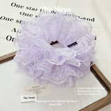 [Deal Mở Bán] Scrunchies Ren 4 Tầng Siêu Phồng Form To Màu Pastel Handmade The Noya