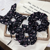 October Scrunchies - Dây buộc tóc chất Thô Cotton dày may siêu kĩ handmade by The Noya T40