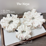 Puppy Srunchies dây buộc tóc siêu phồng chất xô muslin handmade by The Noya X73