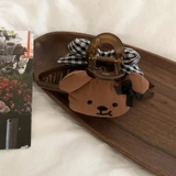 Kẹp cào nhồi bông mix nơ 2 mặt The Noya KC01