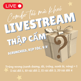 [BLINDBOX LIVE] Set túi mù The Noya bóc trên live gồm dây buộc tóc, kẹp tóc