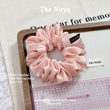 Dây buộc tóc scunchies lụa satin mềm mại dễ thương by The Noya ST30