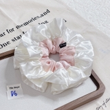 [Mã D1-D9] Dây buộc tóc scrunchies siêu phồng hoạ tiết dễ thương by The Noya