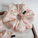 Mơ Scrunchies chất Xô Muslin handmade by The Noya X77