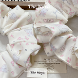 [SIÊU TO] Scrunchies hoạ tiết KITTY BOW xinh iu 2 KIỂU by The Noya T35