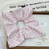 [Mã C] Dây buộc tóc phối ren thủ công hoạ tiết phong cách Hàn Quốc by The Noya