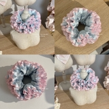 Scrunchie Cẩm Tú Cầu handmade by The Noya CTC15