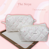 Túi vải đựng mỹ phẩm đồ cá nhân chần bông Mochi Pouch Handmade The Noya