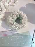 Scrunchie Cẩm Tú Cầu handmade by The Noya CTC16