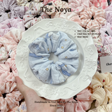 [BST Mùa thu] Scrunchies Cột Tóc Vải Xô Muslim Phong Cách Hàn Quốc Dễ Thương by The Noya