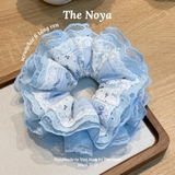 [6 TẦNG REN] Scrunchie dây buộc tóc 6 tầng ren cỡ lớn phiên bản giới hạn handmade by The Noya