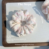 [BST Thỏ & Hoa Nở Trong Nắng] Scrunchie, dây buộc tóc xô muslim handmade siêu phồng hoạ tiết vintage The Noya X84 - Hoa Nắng
