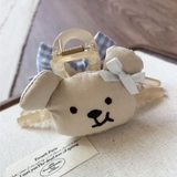 Kẹp cào nhồi bông mix nơ 2 mặt The Noya KC01