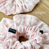Pink Scrunchies - Dây buộc tóc handmade siêu phồng The Noya X23,X24,X25,D01,D02,ST18