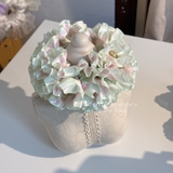 Scrunchie Cẩm Tú Cầu handmade by The Noya CTC14