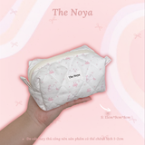 Túi vải đựng mỹ phẩm đồ cá nhân chần bông Mochi Pouch Handmade The Noya