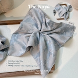 [BIGSIZE] Dây buộc tóc Gấm Lụa Lâm Viên siêu mềm mướt dày dặn bồng bềnh may thủ công The Noya G17,G18,G19,G20