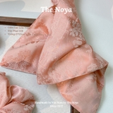 [BIGSIZE] Dây buộc tóc Gấm Lụa Lâm Viên siêu mềm mướt dày dặn bồng bềnh may thủ công The Noya G17,G18,G19,G20