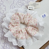 [Mã B] Dây buộc tóc phối ren thủ công The Noya