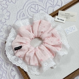 [Mã B] Dây buộc tóc phối ren thủ công The Noya