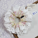 [Mã B] Dây buộc tóc phối ren thủ công The Noya