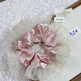 [Mã B] Dây buộc tóc phối ren thủ công The Noya