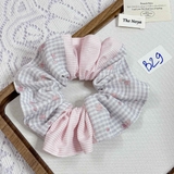 [Mã B] Dây buộc tóc phối ren thủ công The Noya