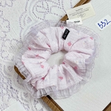 [Mã B] Dây buộc tóc phối ren thủ công The Noya