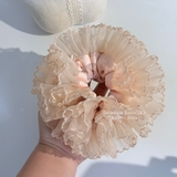Scrunchie Cẩm Tú Cầu SIZE LỚN 18cm handmade by The Noya CTC21