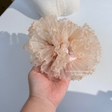 Scrunchie Cẩm Tú Cầu SIZE LỚN 18cm handmade by The Noya CTC21