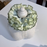 [LIMITED] Scrunchie Cẩm Tú Cầu VIỀN RODE 15cm handmade by The Noya CTC20
