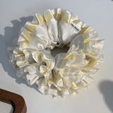 Scrunchie Cẩm Tú Cầu tone vàng 15cm handmade by The Noya CTC19