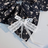 Scrunchie Cẩm Tú Cầu, cột tóc vuông handmade by The Noya CTC22