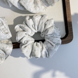 Scrunchie, dây buộc tóc 2 tầng xô muslim handmade siêu phồng hoạ tiết vintage The Noya X85-X90