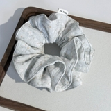 Scrunchie, dây buộc tóc 2 tầng xô muslim handmade siêu phồng hoạ tiết vintage The Noya X85-X90