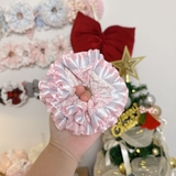 Scrunchie Cẩm Tú Cầu Dây buộc tóc/cột tóc Thiết Kế Cao Cấp Siêu Nhúm Siêu Bồng, Hàng May Thủ Công The Noya