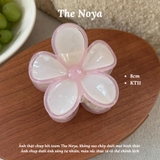 Kẹp tóc hoa sứ The Noya kiểu dáng màu hiện đại dễ thương, kẹp tóc nửa đầu KT10, KT11
