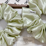 Dây buộc tóc siêu phồng handmade phi lụa Cốm Xưa by The Noya LP04