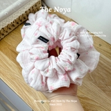 Pink Scrunchies - Dây buộc tóc handmade siêu phồng The Noya X23,X24,X25,D01,D02,ST18