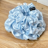 Blue Breeze Scrunchies - Dây buộc tóc siêu phồng handmade phi lụa by The Noya ST19