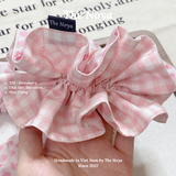 STRAWBERRY SCRUNCHIES - Dây buộc tóc handmade hoạ tiết dâu The Noya T25