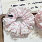 LINH SCRUNCHIES - Dây buộc tóc 3 KIỂU handmade hoạ tiết lạ nhiều mặt The Noya T26