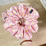 Flower Scrunchies - Dây buộc tóc handmade chất thô The Noya T5